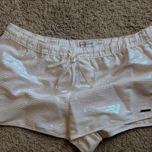 A&F Sequence drawstring sporty shorts